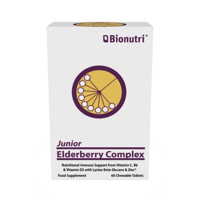 Bionutri Junior Elderberry Complex 60 Chewable Tabs